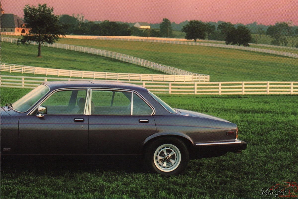 1985 Jaguar Model Lineup Brochure Page 13
